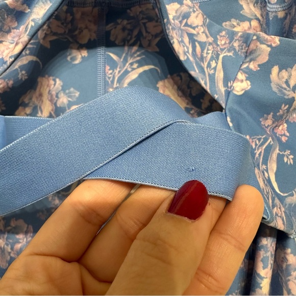 Spiritual Gangster Jacaranda Print Sports Bra Legging Athletic Set - Picture 7 of 9